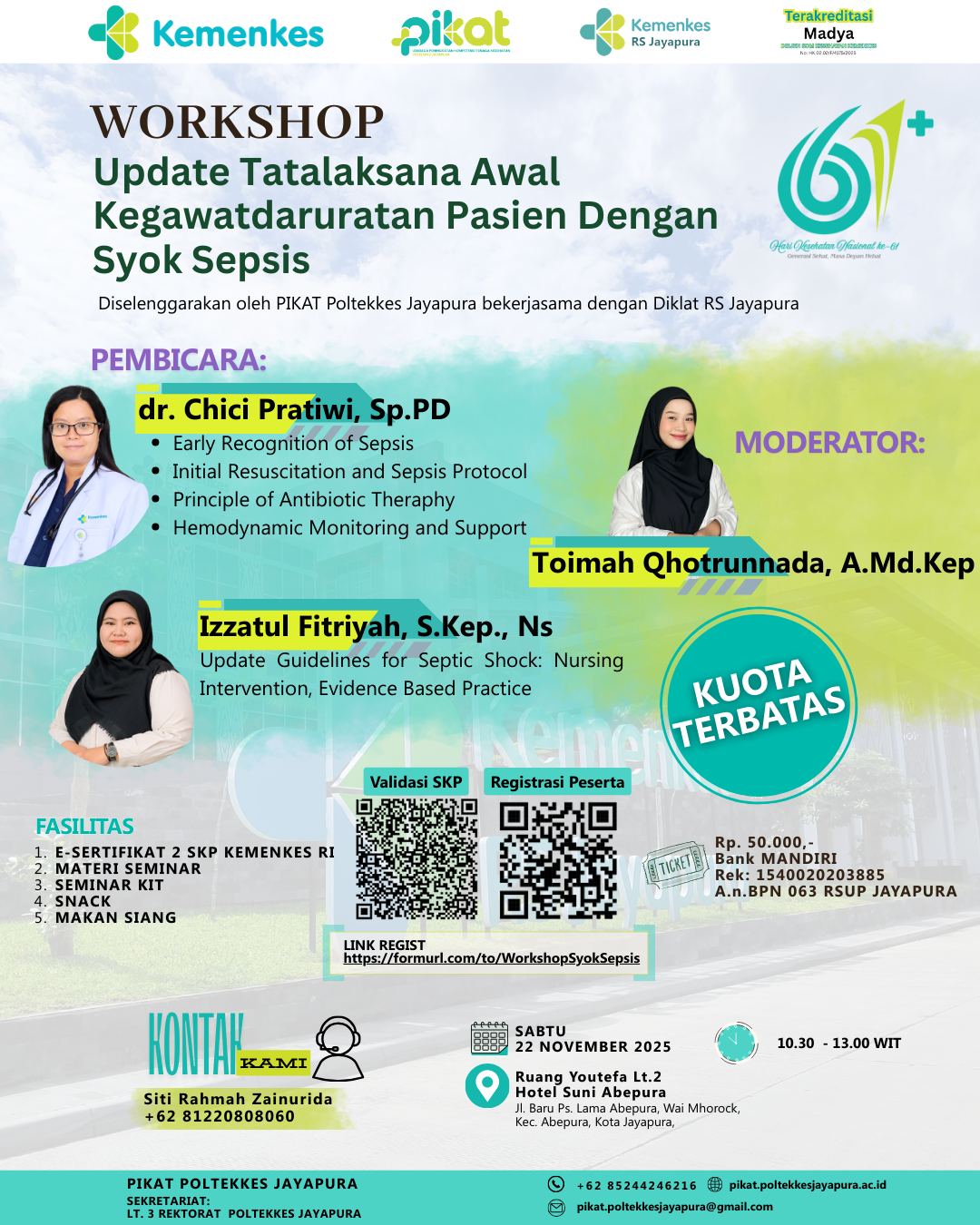 Workshop Update gadar Syok Sepsis Workshop Update gadar Syok Sepsis